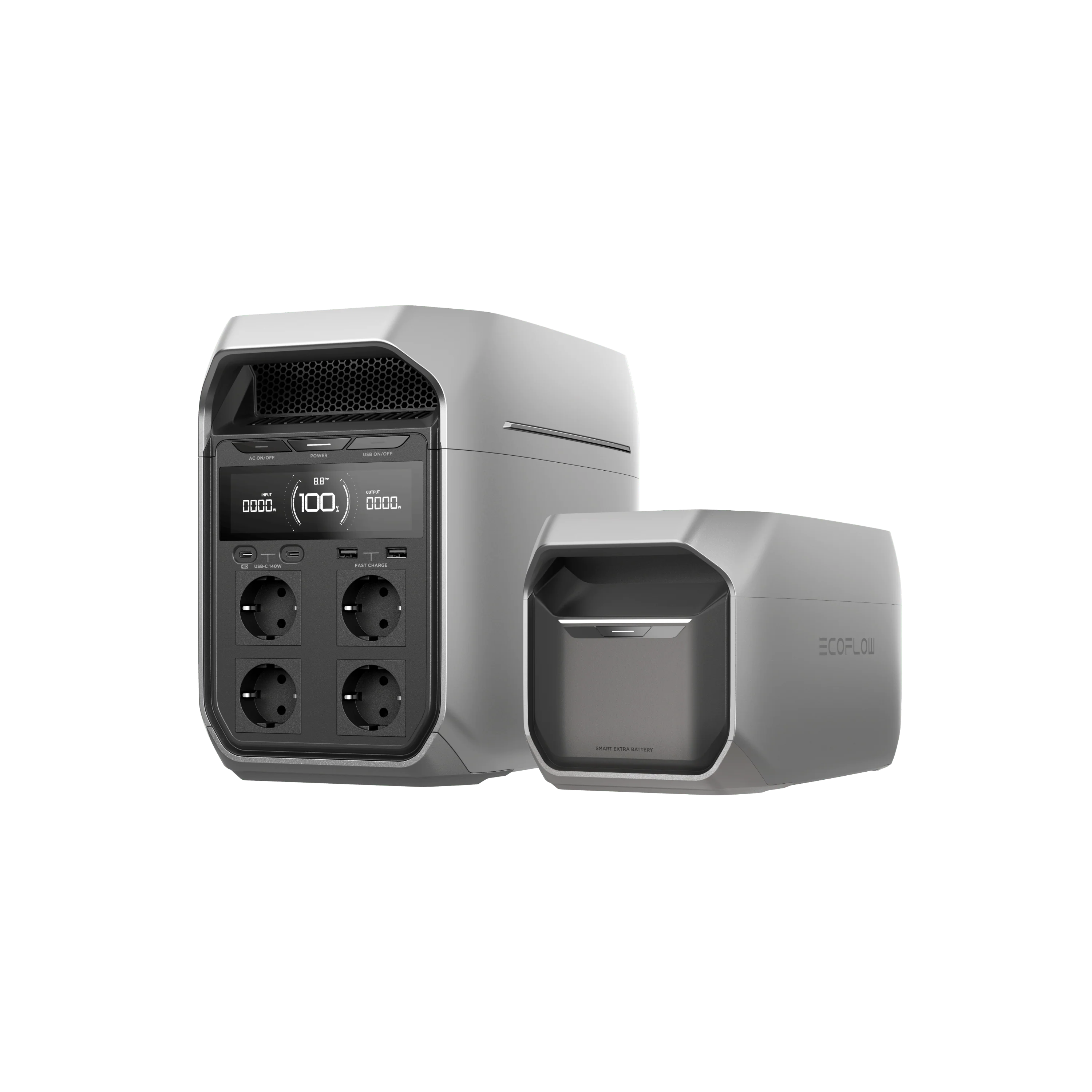 Paquete Serie EcoFlow DELTA 3 + Batería adicional inteligente(Reacondicionada) - Image 2