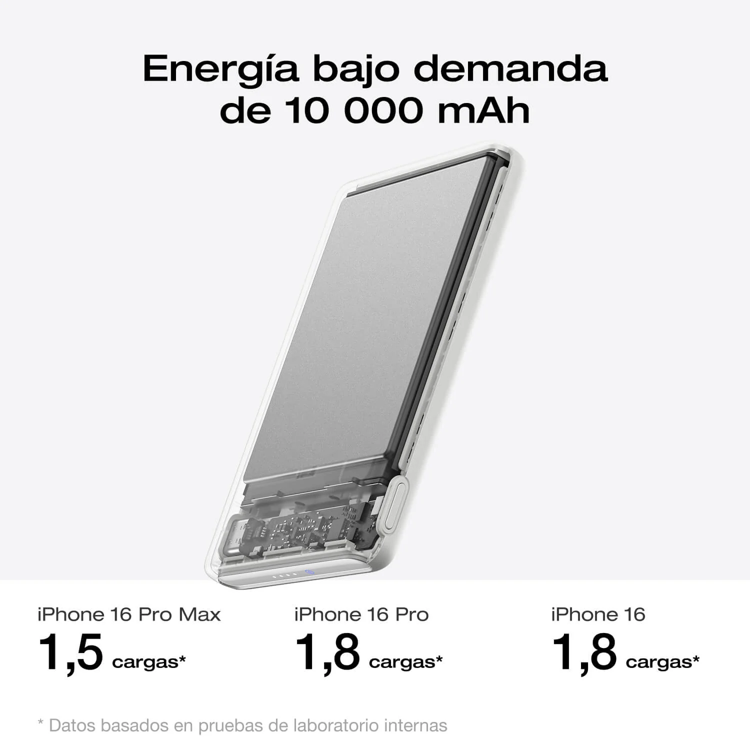 Banco de energía magnético EcoFlow RAPID (10 000 mAh, 7,5 W, carga magnética) - Image 8