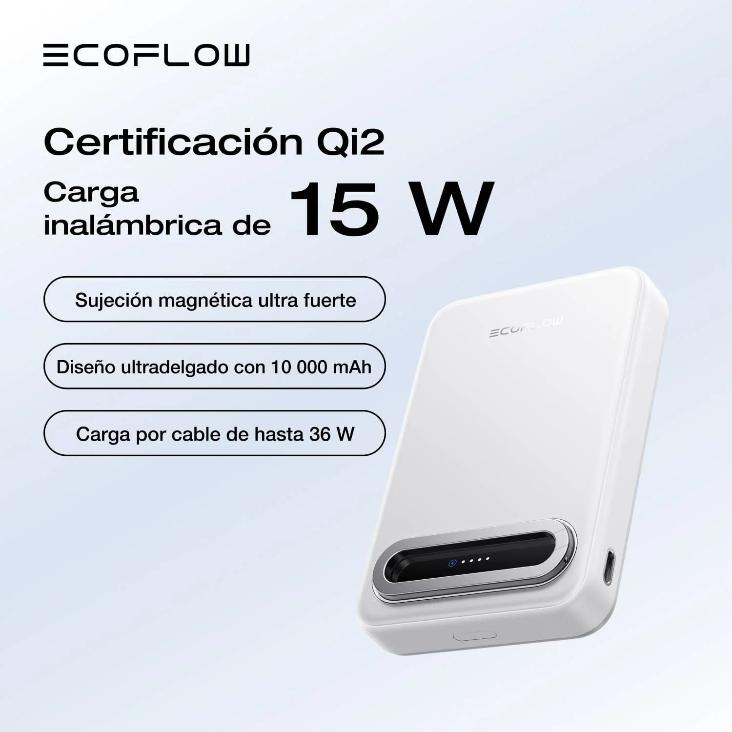 Banco de energía EcoFlow RAPID Mag Qi2 (10.000 mAh, 15 W) - Image 5